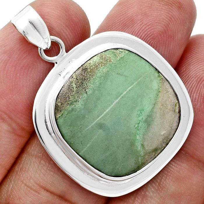 Utah Variscite Pendant EXP01278 P-1076, 21x21 mm