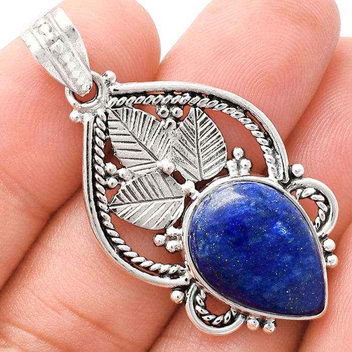 Lapis Lazuli Pendant EXP01321 P-1258, 13x18 mm