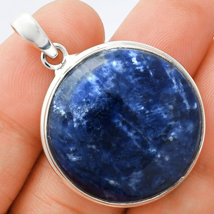 Sodalite Pendant EXP01389 P-1124, 26x26 mm