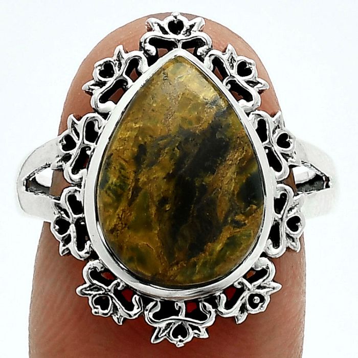 Nellite Ring size-8 EXR06328 R-1114, 10x14 mm