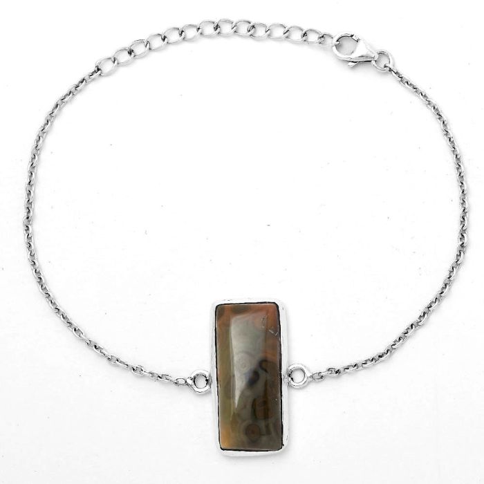 Natural Ocean Jasper - Madagascar Bracelet SDB3255 B-1023, 10x23 mm