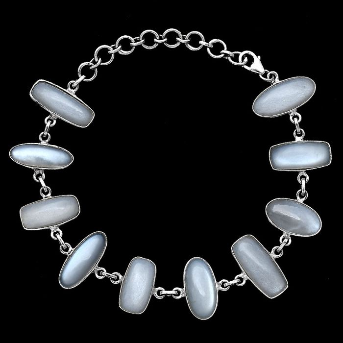 Srilankan Moonstone Bracelet SDB5175 B-1001, 8x17 mm