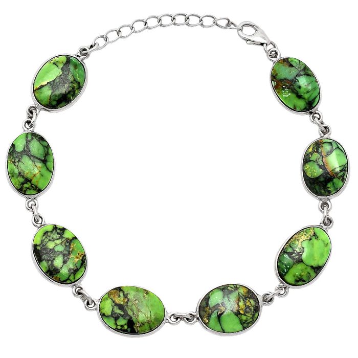 Green Matrix Turquoise Bracelet SDB5185 B-1001, 10x13 mm