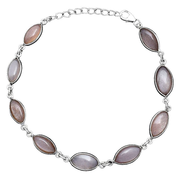 Sunstone Bracelet SDB5217 B-1001, 8x14 mm