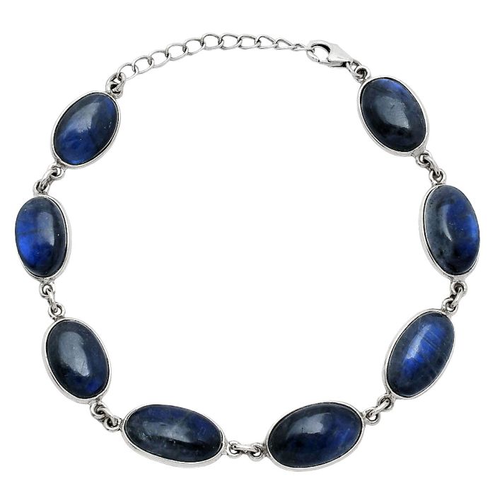 Blue Fire Labradorite Bracelet SDB5227 B-1001, 9x16 mm