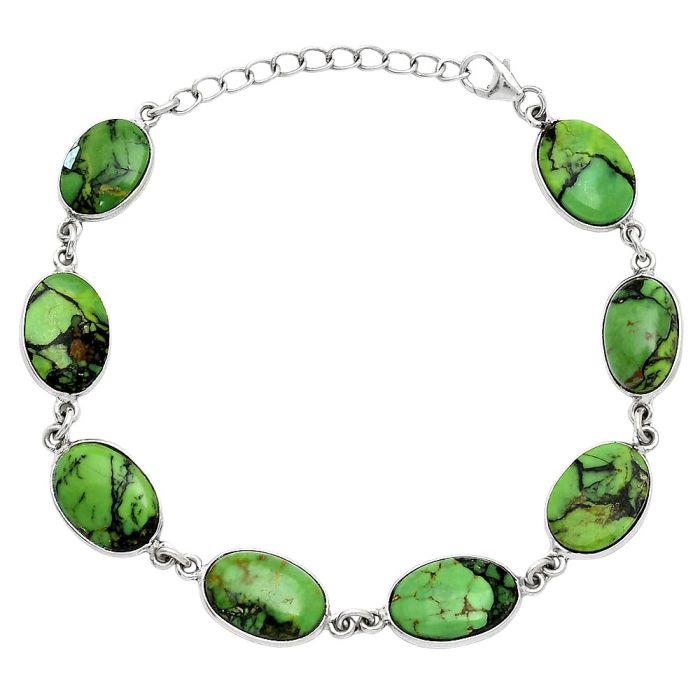 Green Matrix Turquoise Bracelet SDB5229 B-1001, 10x13 mm