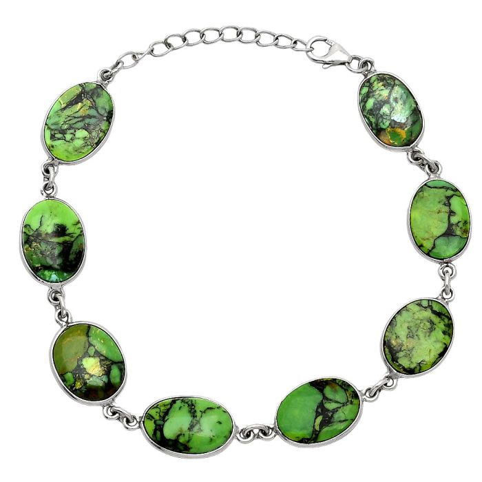 Green Matrix Turquoise Bracelet SDB5238 B-1001, 10x14 mm