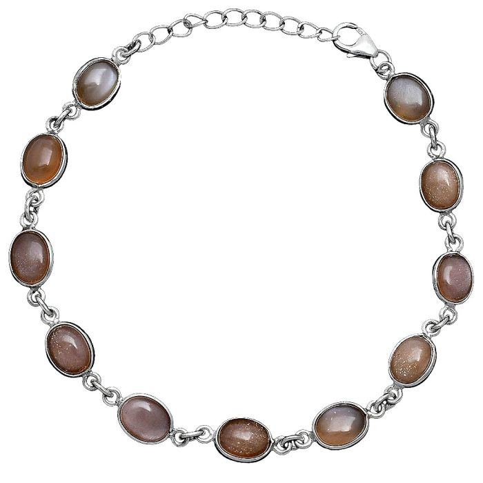 Sunstone Bracelet SDB5263 B-1001, 6x8 mm