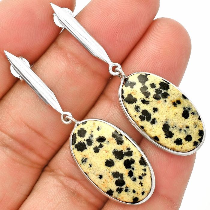 Dalmatian Earrings SDE83452 E-1078, 14x23 mm