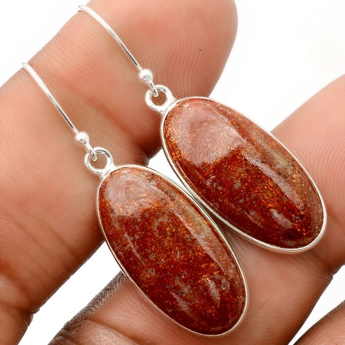 Sonora Sunrise - Cuprite Blood Earrings SDE86167 E-1001, 11x23 mm