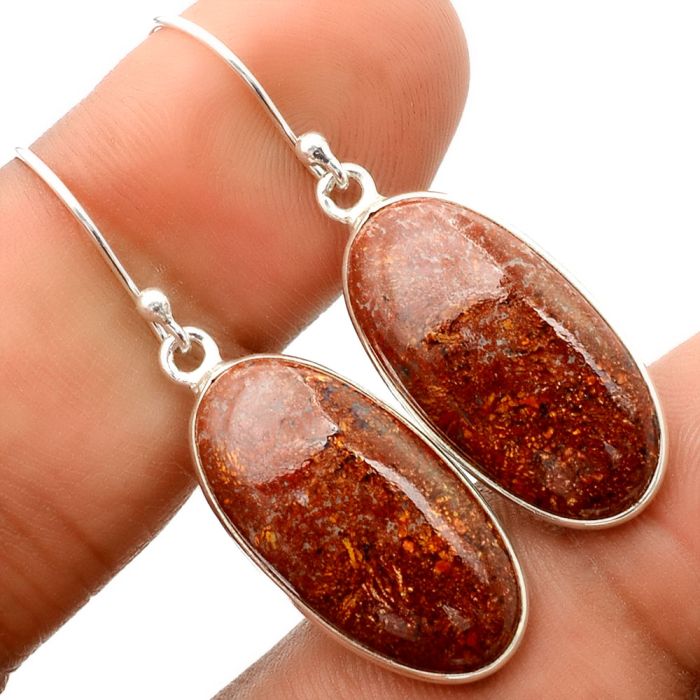 Sonora Sunrise - Cuprite Blood Earrings SDE86171 E-1001, 11x23 mm