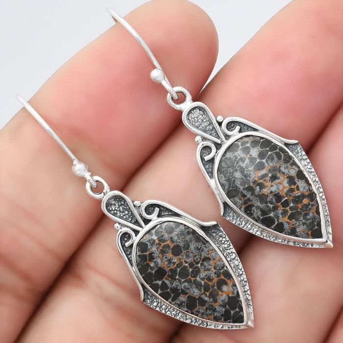 Stingray Coral Earrings SDE86553 E-1208, 10x18 mm