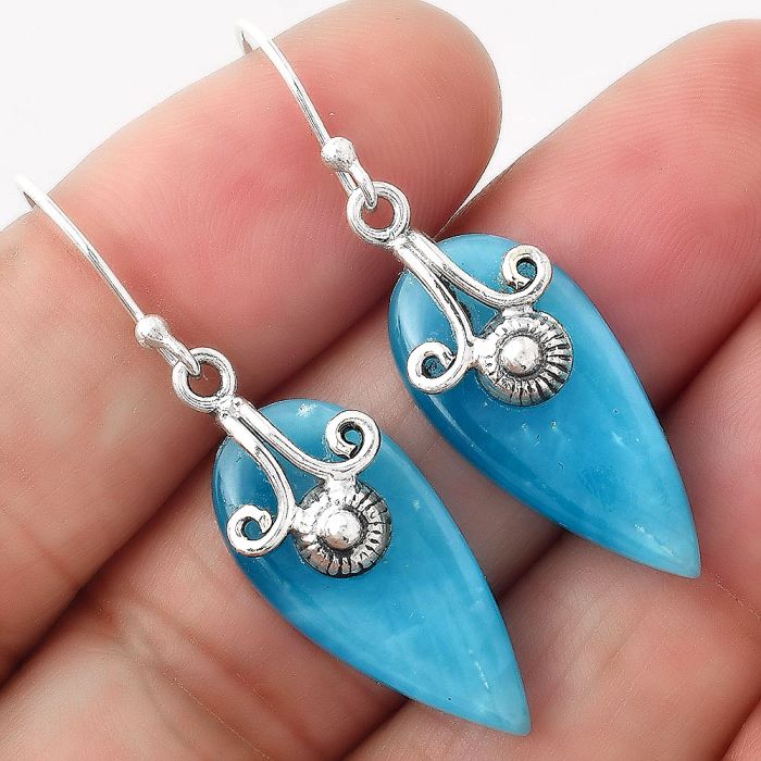 Smithsonite Earrings SDE86833 E-1137, 11x24 mm