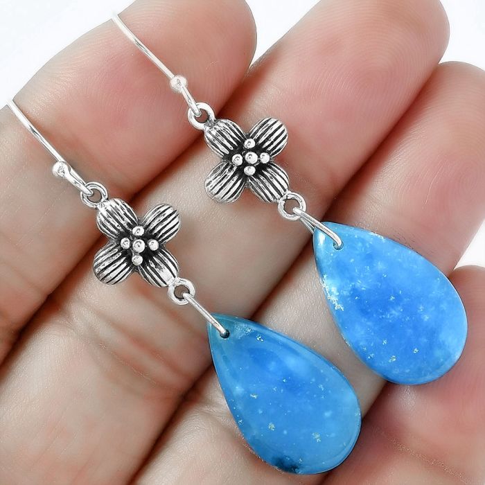 Smithsonite Earrings SDE87097 E-1237, 13x21 mm