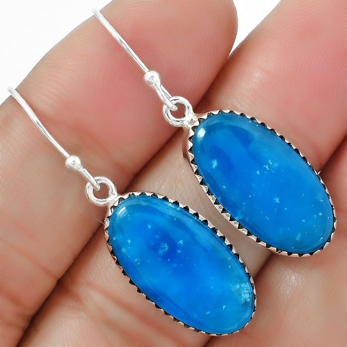 Smithsonite Earrings SDE87485 E-1113, 11x20 mm