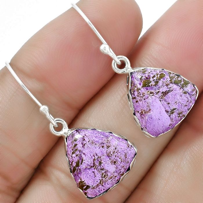 Purpurite Earrings SDE87656 E-1113, 13x13 mm