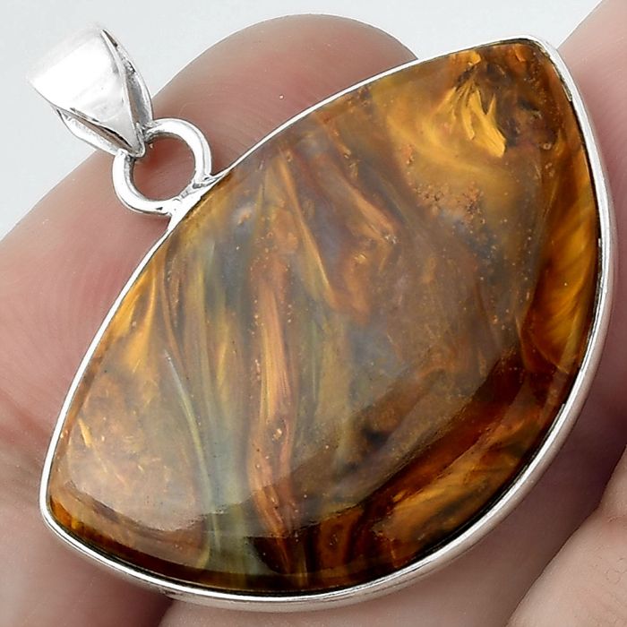 Natural Pietersite - Namibia Pendant SDP100273 P-1001, 20x30 mm