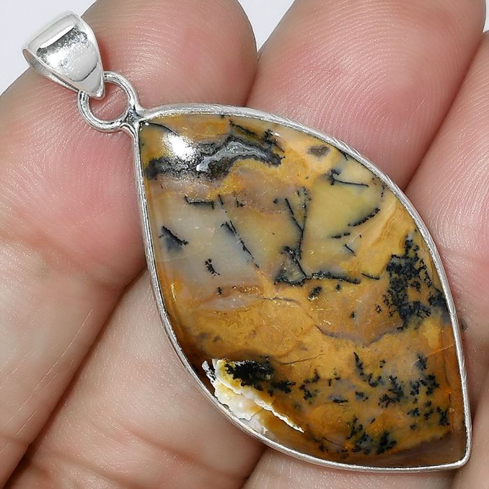 Natural Amethyst Sage Agate - Nevada Pendant SDP101118 P-1053, 21x36 mm