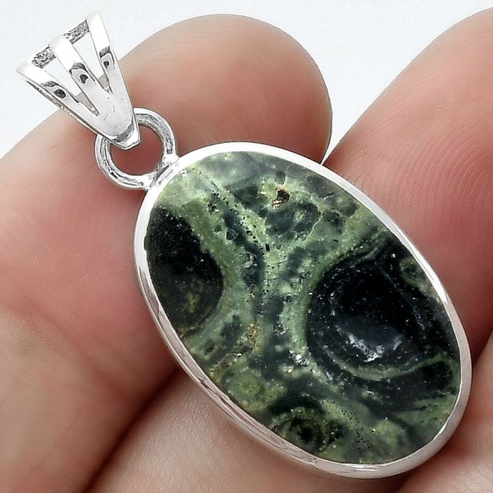 Natural Star Galaxy Jasper Pendant SDP102284 P-1002, 14x22 mm