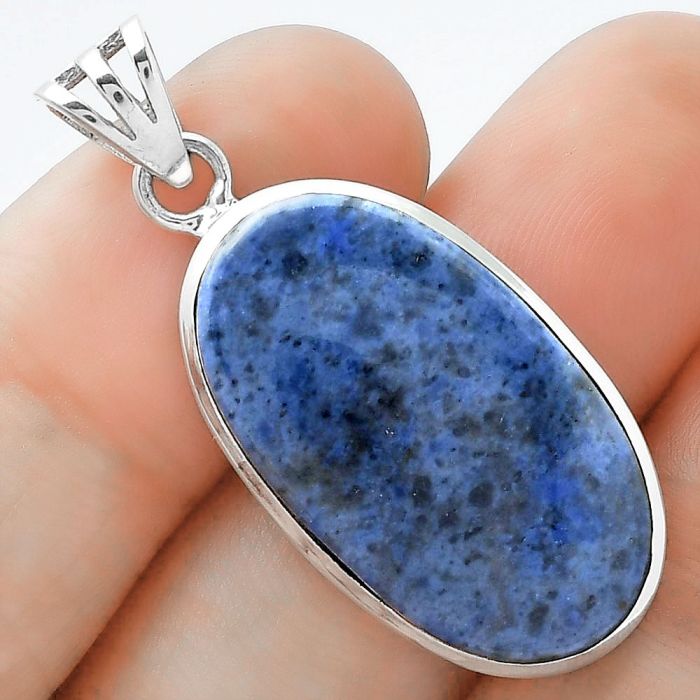 Natural Dumortierite Quartz Pendant SDP102342 P-1002, 15x27 mm