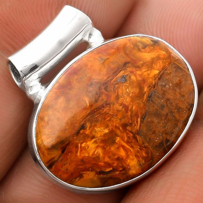 Natural Pietersite - Namibia Pendant SDP106168 P-1259, 17x24 mm