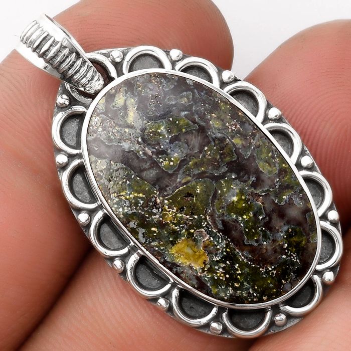 Dragon Blood Stone - South Africa Pendant SDP106729 P-1080, 16x25 mm