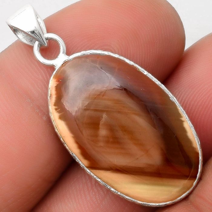 Natural Imperial Jasper - Mexico Pendant SDP110739 P-1053, 15x25 mm