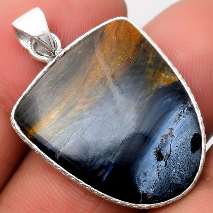 Natural Pietersite - Namibia Pendant SDP110756 P-1053, 22x26 mm