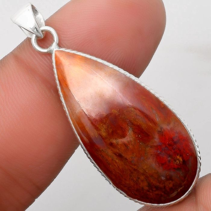 Natural Sandalwood Pendant SDP110937 P-1053, 16x32 mm