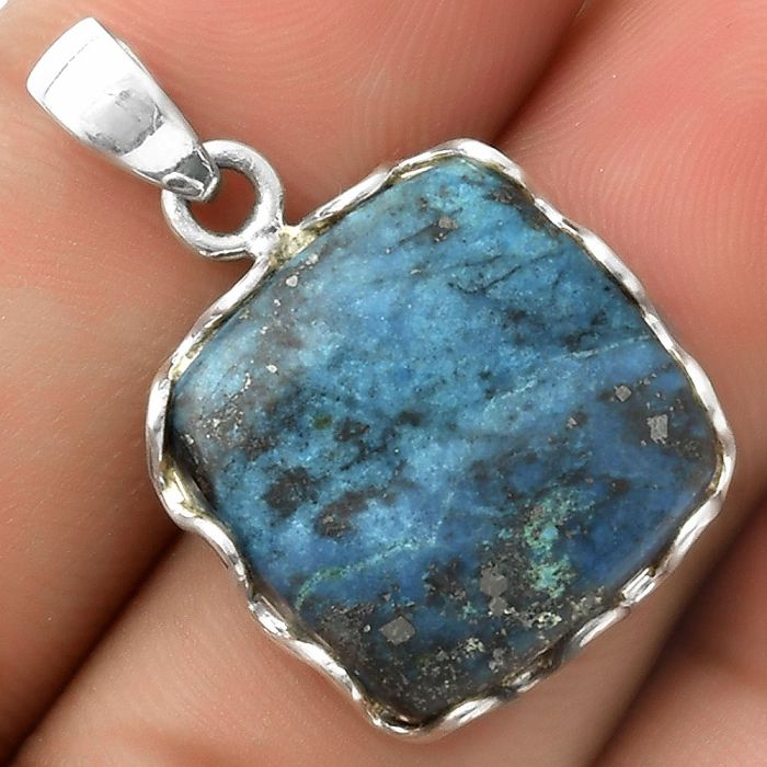 Natural Shattuckite - USA Pendant SDP117580 P-1624, 19x19 mm