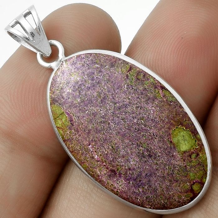 Natural Purpurite - South Africa Pendant SDP119375 P-1001, 17x29 mm