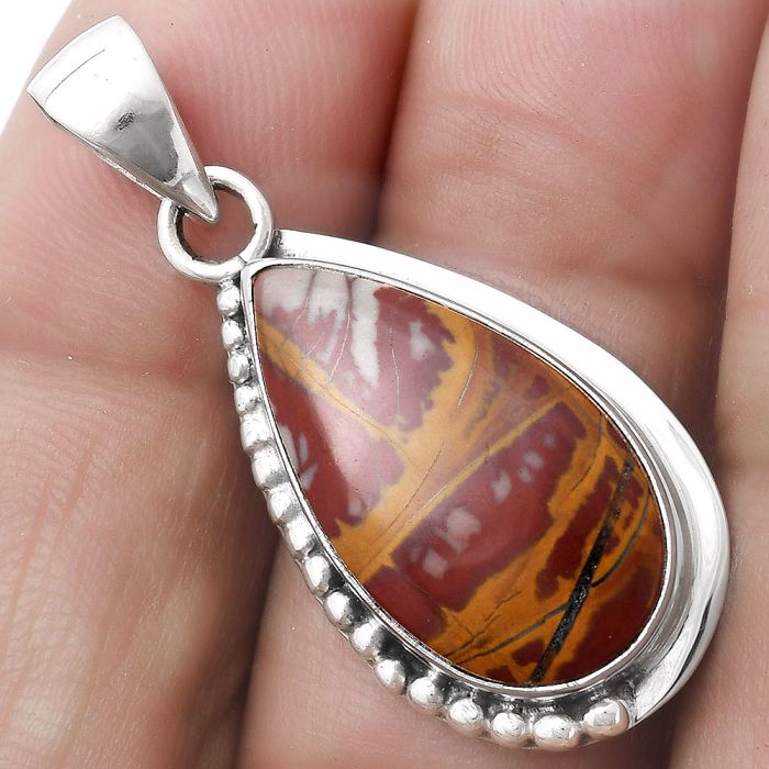 Natural Noreena Jasper Pendant SDP119731 P-1326, 12x21 mm