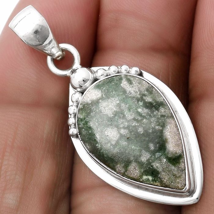 Natural Utah Variscite Pendant SDP119777 P-1350, 14x21 mm