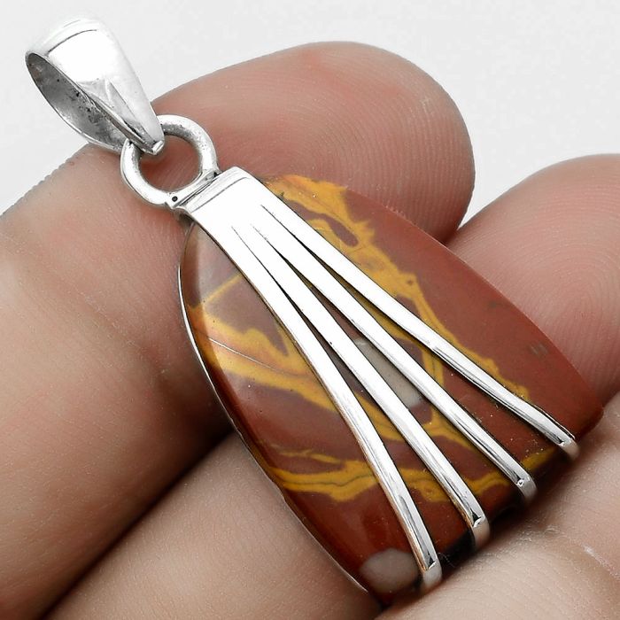 Natural Noreena Jasper Pendant SDP121014 P-1302, 17x24 mm