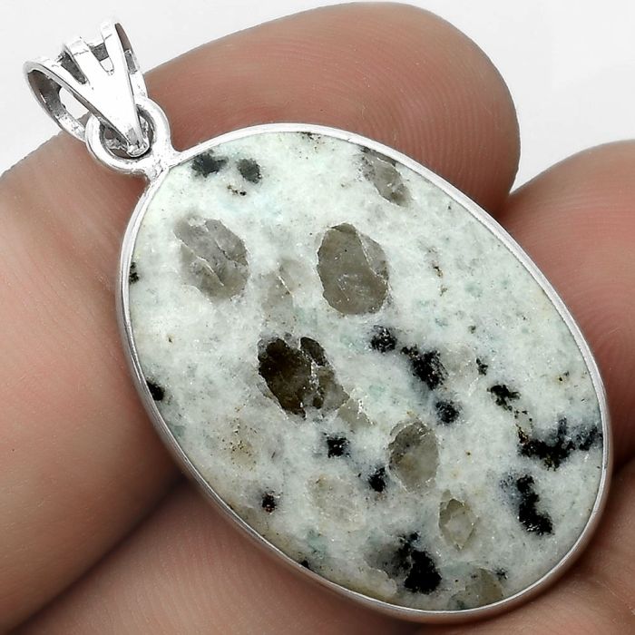 Natural Sesame Jasper Pendant SDP122952 P-1001, 20x28 mm