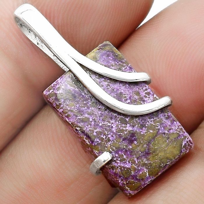 Natural Purpurite - South Africa Pendant SDP124314 P-1165, 12x19 mm