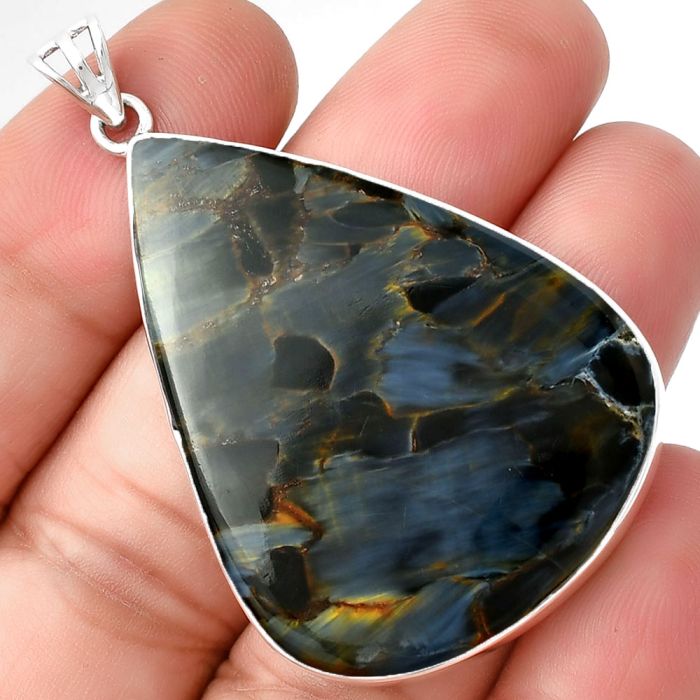 Natural Pietersite - Namibia Pendant SDP128369 P-1001, 32x42 mm