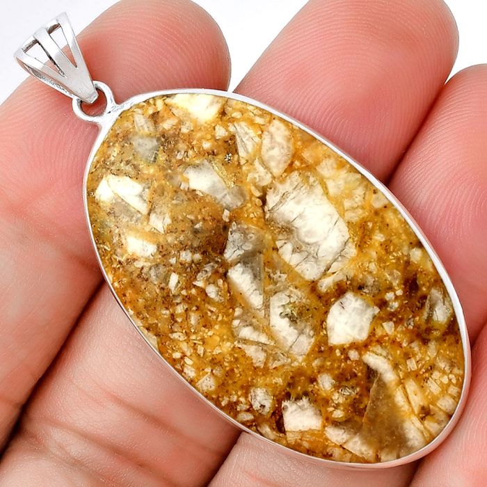 Natural Wild Horse Jasper Pendant SDP128776 P-1001, 24x40 mm