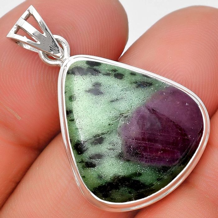 Natural Ruby Zoisite - Africa Pendant SDP129744 P-1050, 19x21 mm