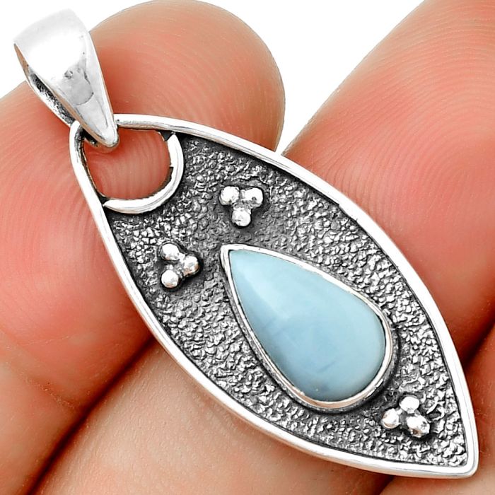 Natural Owyhee Opal Pendant SDP132033 P-1524, 6x12 mm