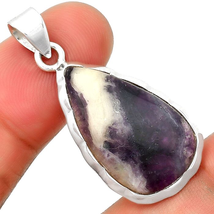 Natural Morado Jasper Pendant SDP133336 P-1110, 15x25 mm