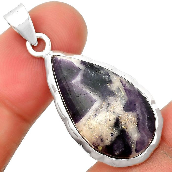 Natural Morado Jasper Pendant SDP133341 P-1110, 14x26 mm