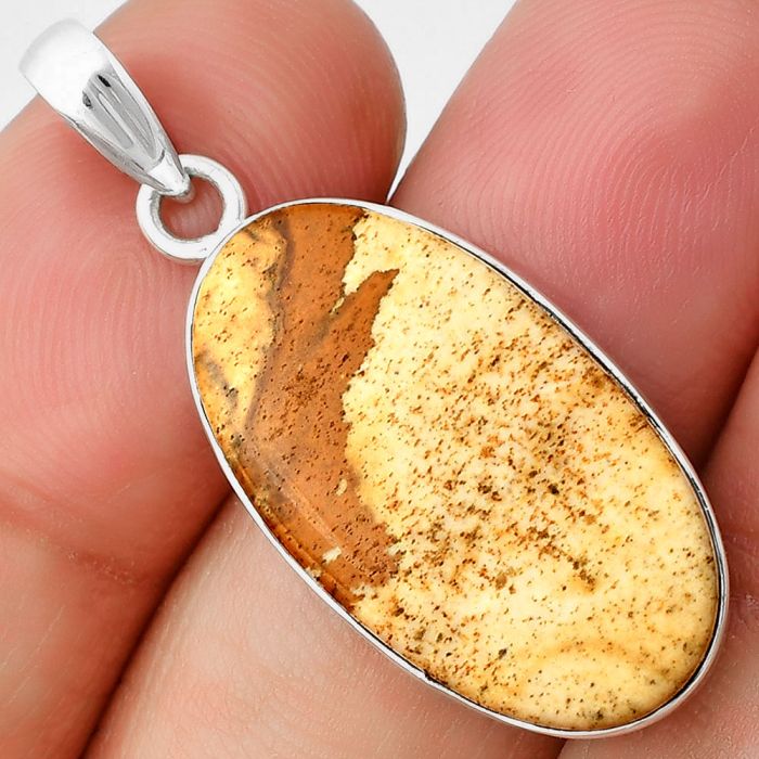 Picture Jasper Pendant SDP136924 P-1001, 14x25 mm