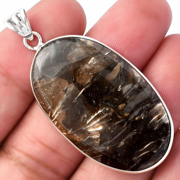 Bat Cave Jasper Pendant SDP141974 P-1001, 23x39 mm