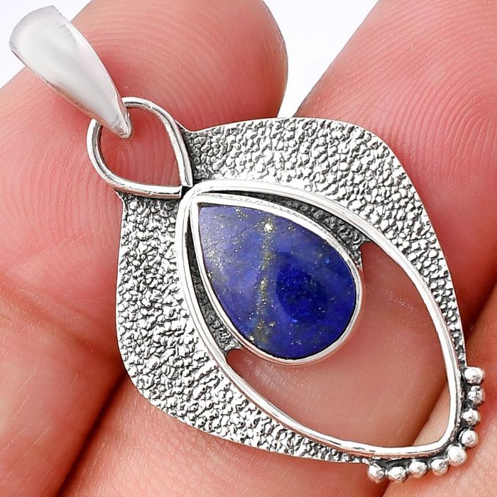 Lapis Lazuli Pendant SDP143388 P-1402, 8x12 mm