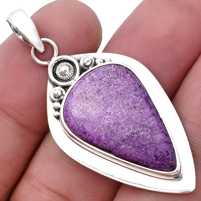 Purpurite Pendant SDP143842 P-1350, 15x23 mm