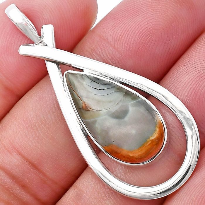 Polygram Jasper Pendant SDP143994 P-1314, 12x22 mm