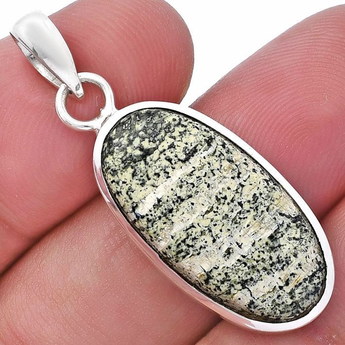 Natural Chrysotile Pendant SDP144585 P-1002, 12x24 mm