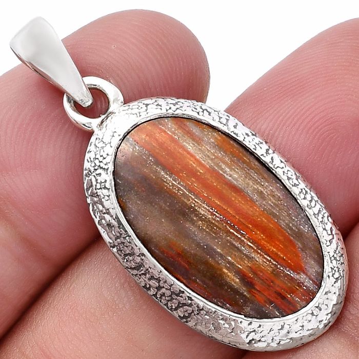 Snake Skin Jasper Pendant SDP144720 P-1538, 12x21 mm