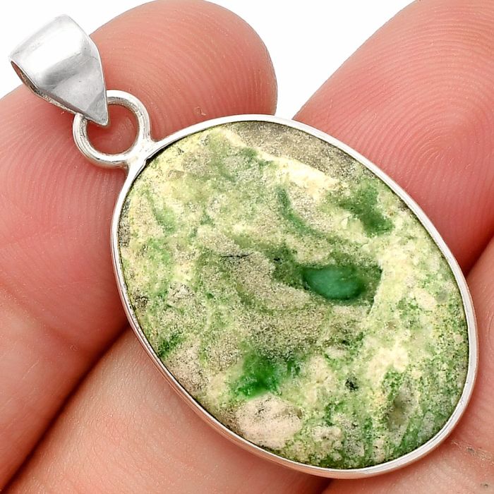 Utah Variscite Pendant SDP148104 P-1001, 19x25 mm